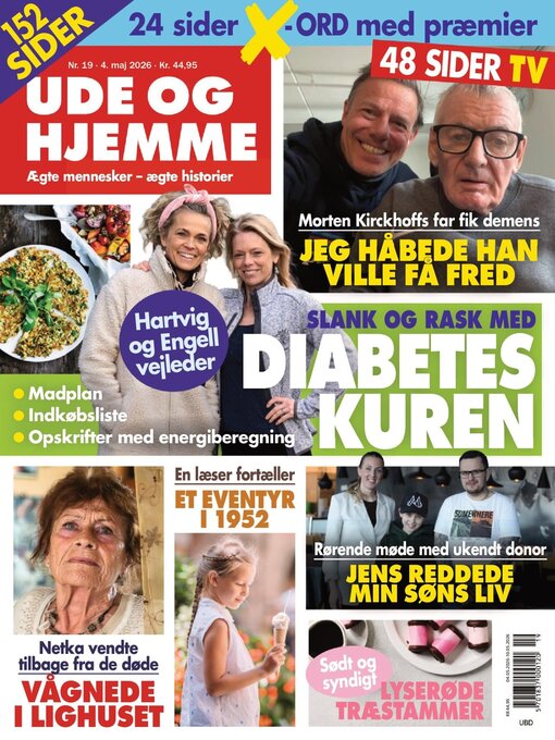 Cover image for Ude og Hjemme